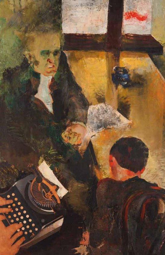 Interrogation I, by Friedl Dicker (1934)