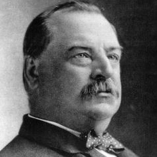 Grover Cleveland at the end of the 19th century