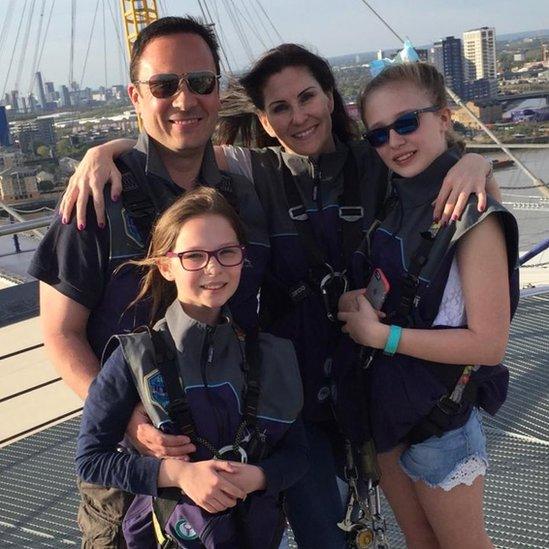 Dean and Louise Allen and daughters