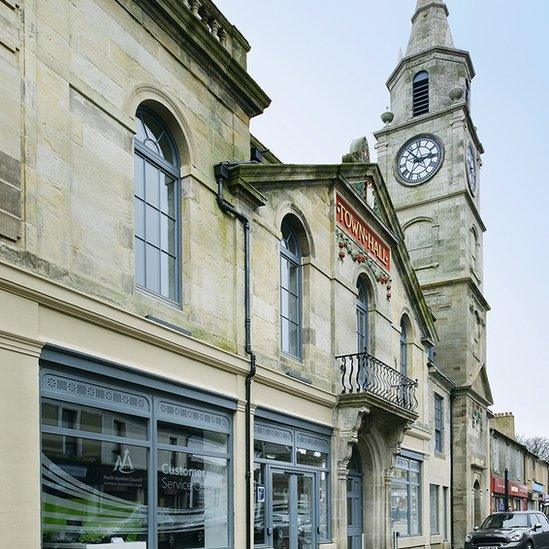 Saltcoats Town Hall, North Ayrshire (£3m) - McLean Architects for North Ayrshire Council