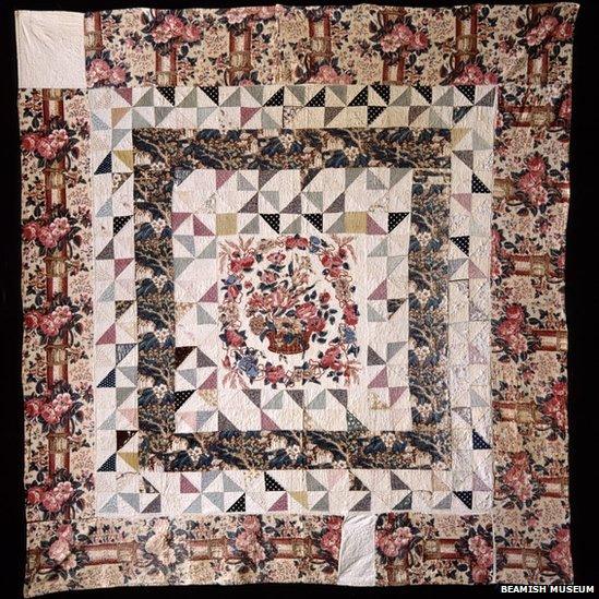 Quilt thought to have been made by Joe the Quilter