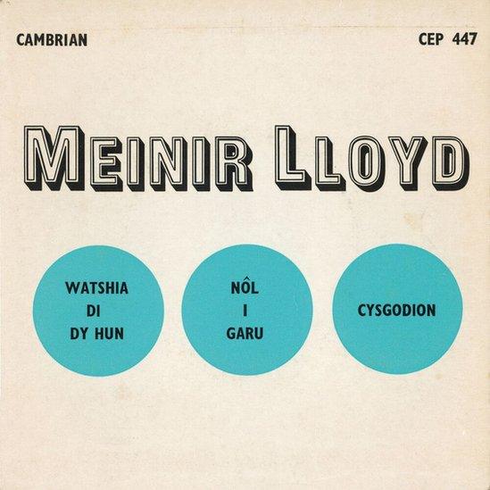 Clawr Record Meinir Lloyd