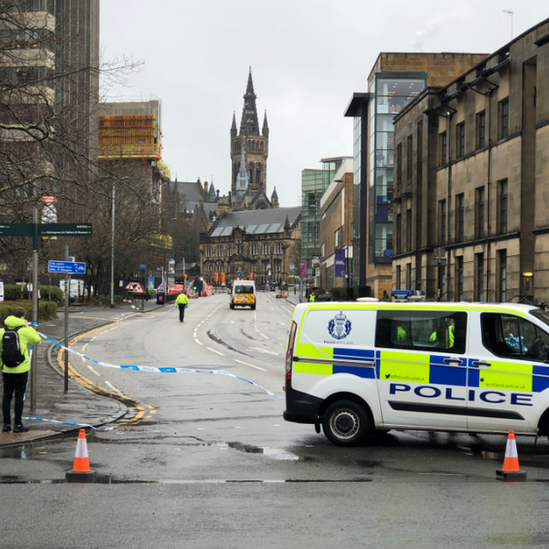 Glasgow Uni evacuation