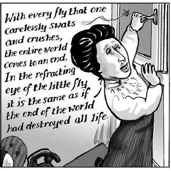 Rosa Luxemburg cartoon