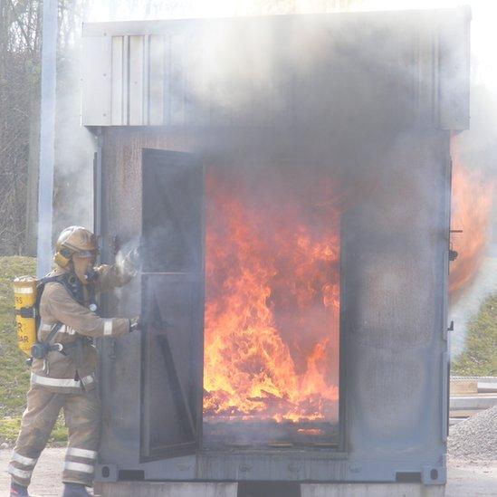 Fire training