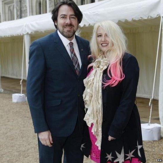 Jonathan Ross and Jane Goldman