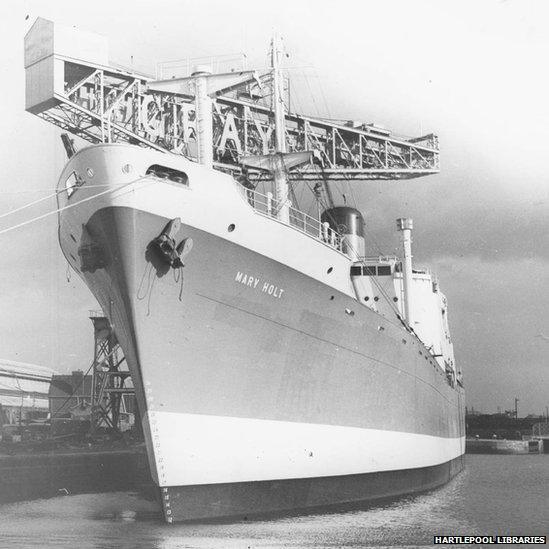 The Mary Holt, made at Gray's Shipyards, Hartlepool