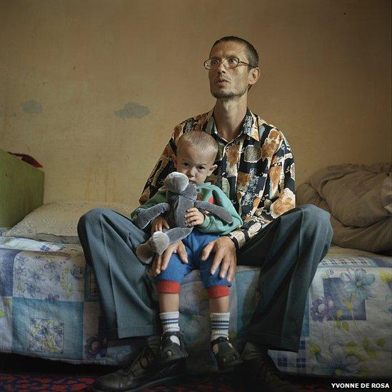 Father and son in Ferneziu