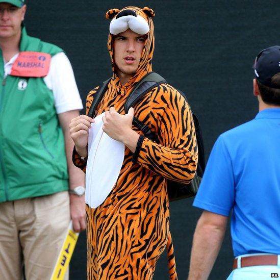 Tiger Woods fan
