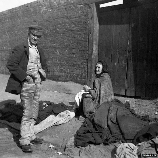 Rag Seller, Newcastle, Edgar Lee, c 1892