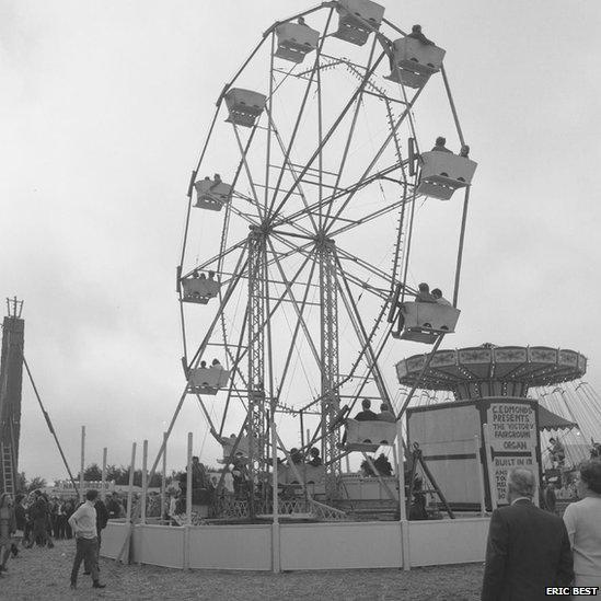 Fairground at the 1968 Great Dorset Steam Fair