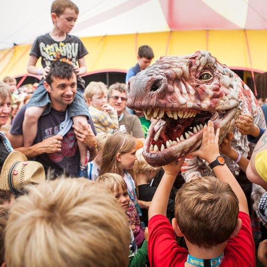 Kids at Camp Bestival