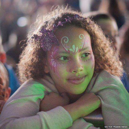 Girl at Camp Bestival