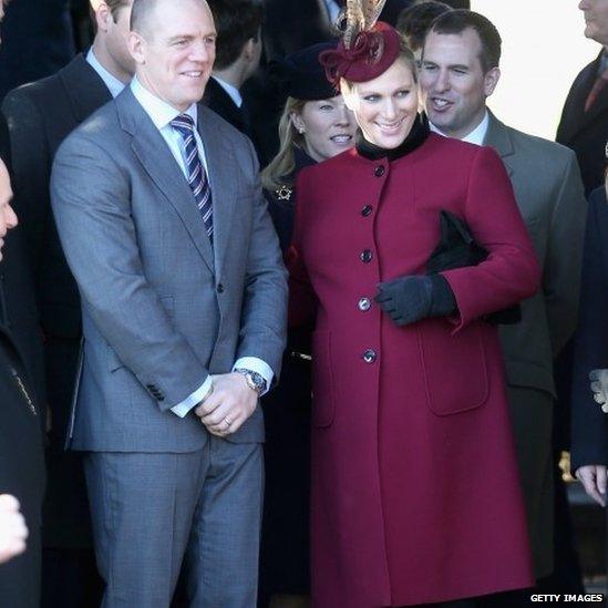 Mike Tindall and Zara Phillips