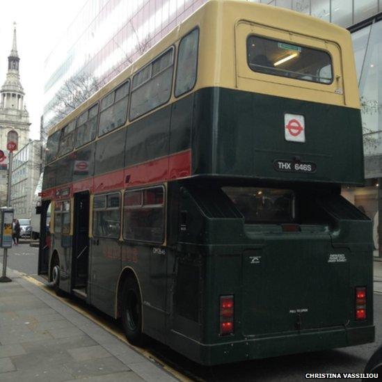 Old bus brought out of retirement