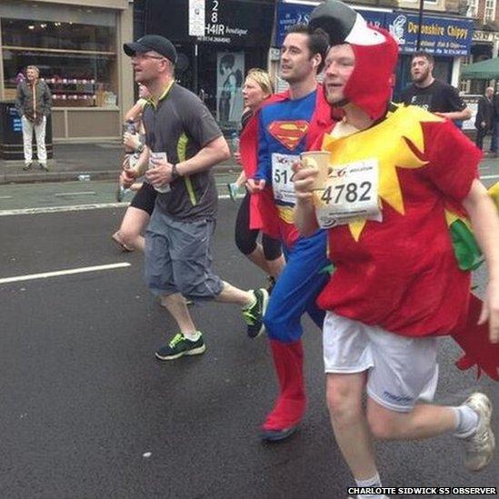 Sheffield runners.