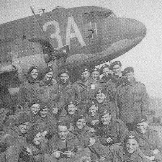 Paratroopers at RAF Barkston Heath