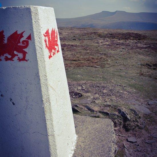 View from Pen y fan