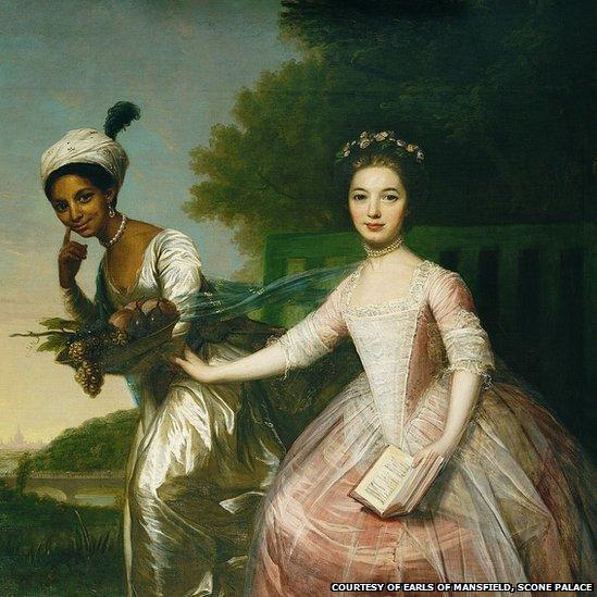 Portrait of Dido Elizabeth Belle & Lady Elizabeth Murray (formerly attributed to Johann Zoffany)