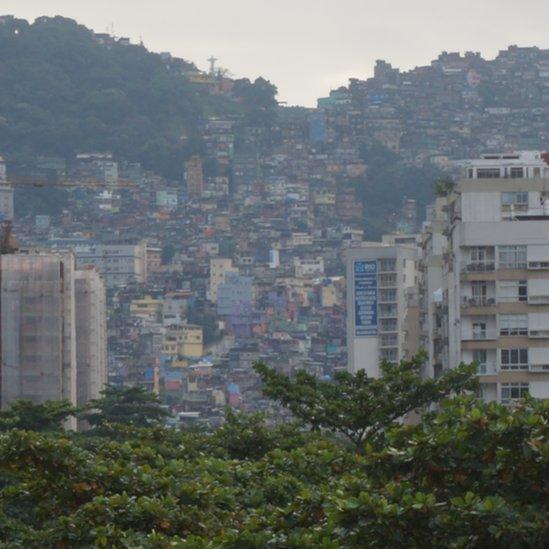 Rocinha favela in Rio