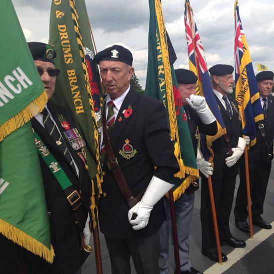 British Legion members