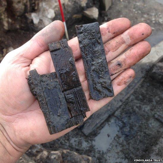 A stylus wax tablet found at Vindolanda