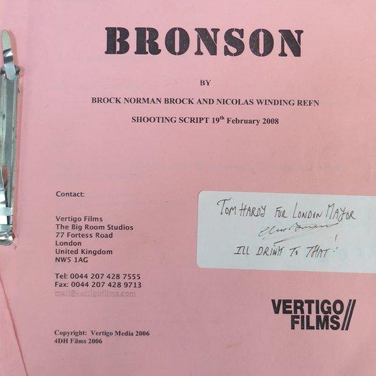 Film script from Bronson