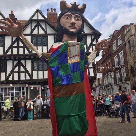 King John puppet