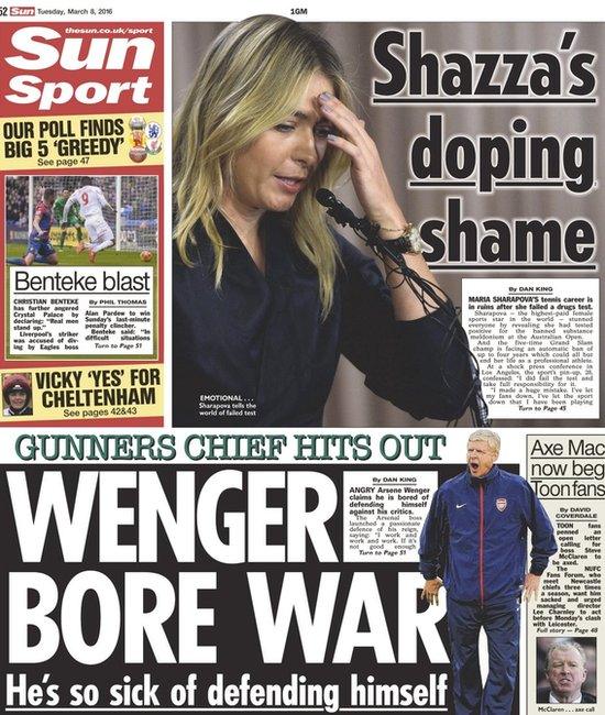 Sun back page