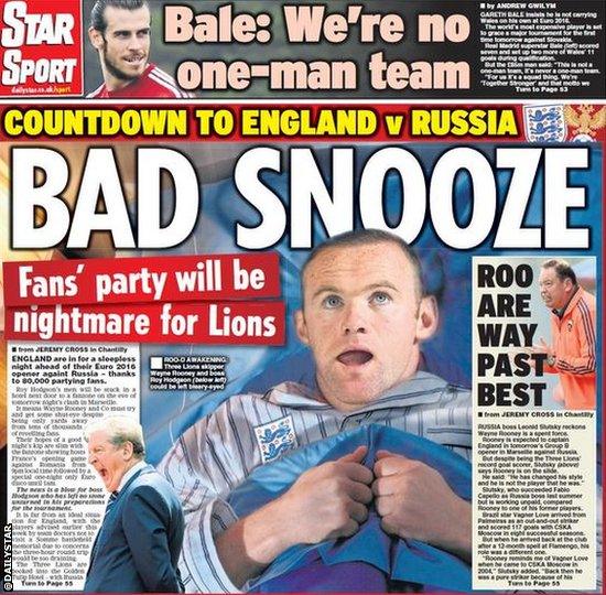 Daily Star backpage