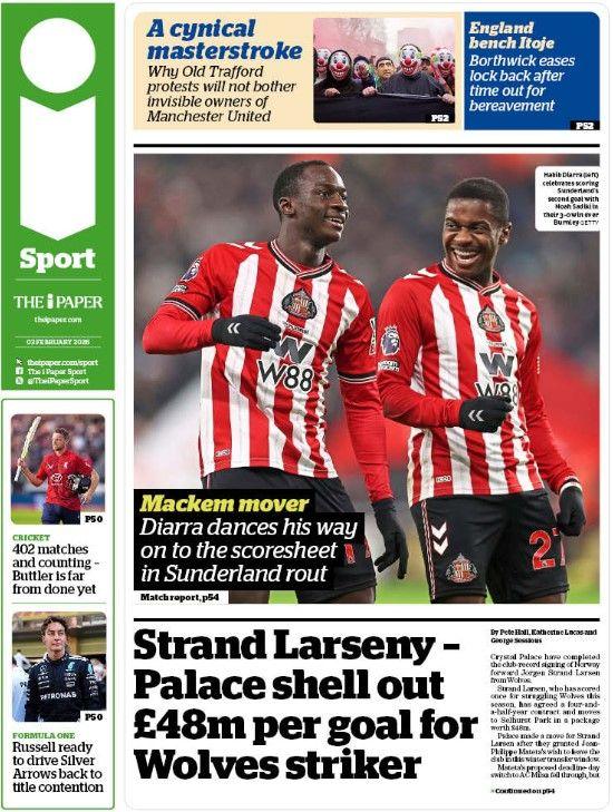 i Sport back page