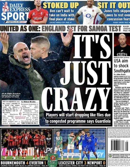 Express back page