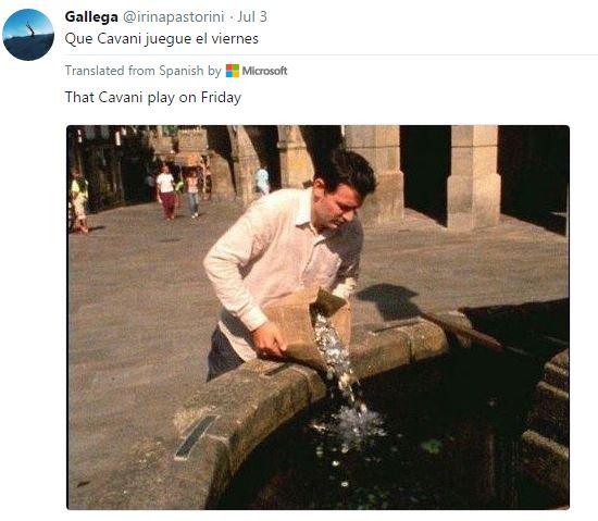 Man pours coins into a wishing well