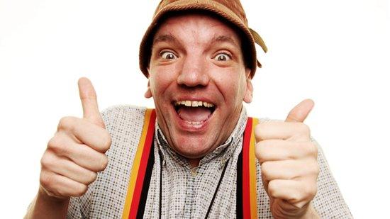 German comedian Henning Wehn