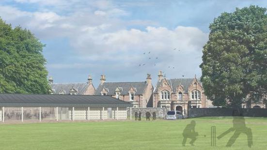 Artist's impression of the revamped park