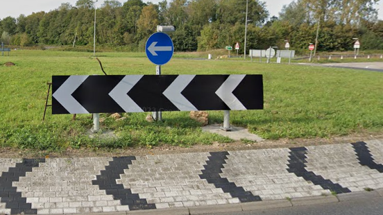 The Stag roundabout in Attleborough