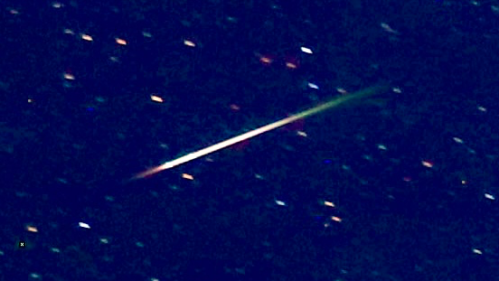 Meteor shower in Bangor