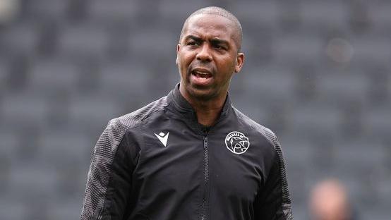 Walsall interim head coach Darren Byfield 