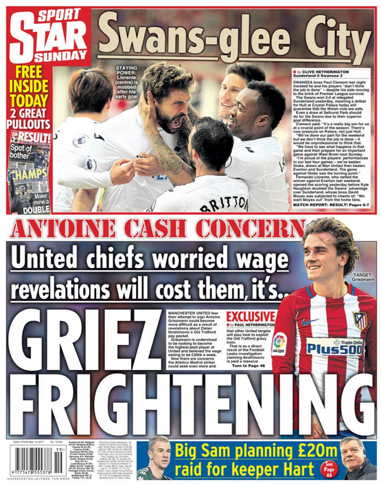 Sunday Star sport section