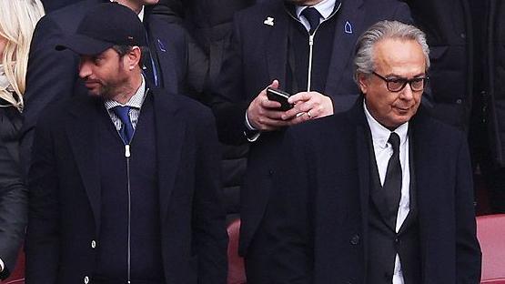 Farhad Moshiri (right) and Josh Wander (left)