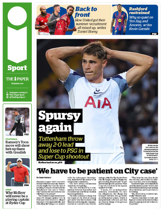 The i back page