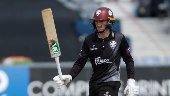 Lewis Goldsworthy went past 50 for Somerset for the 10th time in limited-overs cricket