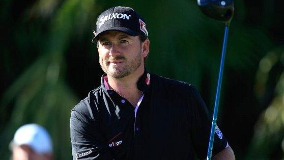 Graeme McDowell in second-round action at Doral