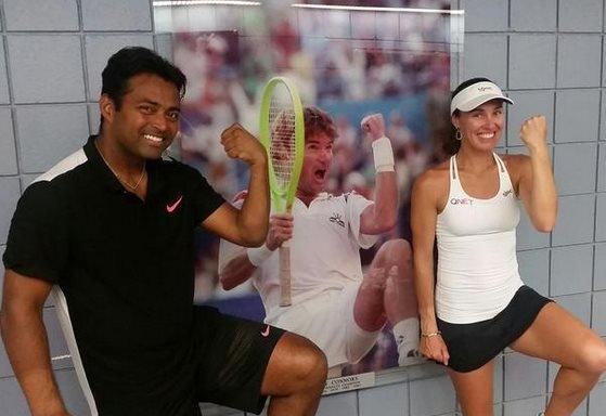 Martina Hingis and Leander Paes