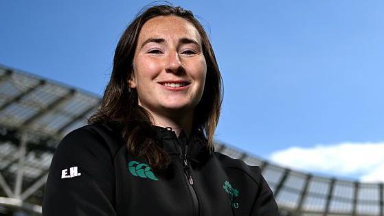 Eve Higgins at Aviva Stadium