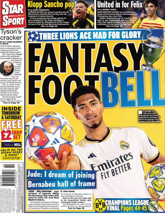 Star back page