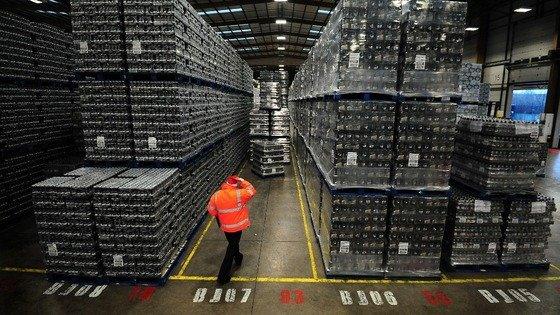 Warehouse at Molson Coors brewery