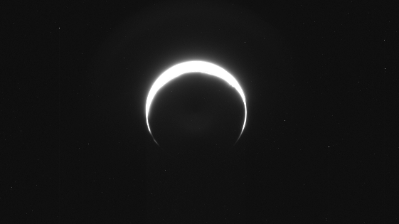 Photo of Mars taken by Psyche probe.