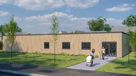 A digital mock-up of the redeveloped space.