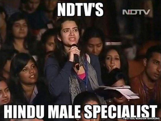 #NDTVGirlAsks meme